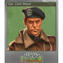 Cpt. Colin Maud (Foil Trading Card)