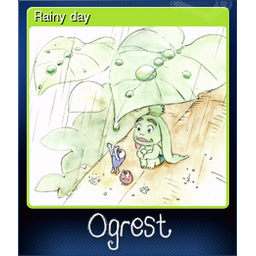 Rainy day (Trading Card)