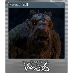 Forest Troll (Foil Trading Card)