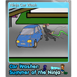 Ninja Car Wash (Foil)