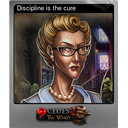 Discipline is the cure (Foil)
