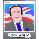 David (Foil Trading Card)