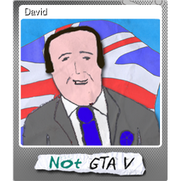 David (Foil Trading Card)