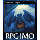 Sapphire Dragon (Trading Card)