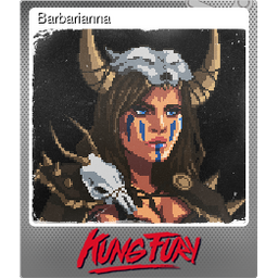 Barbarianna (Foil Trading Card)