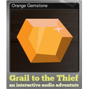 Orange Gemstone (Foil)