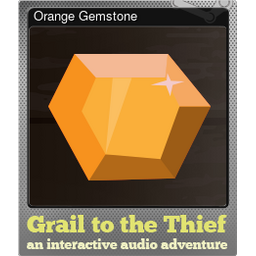 Orange Gemstone (Foil)