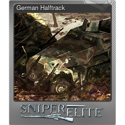German Halftrack (Foil)