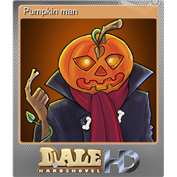 Pumpkin man (Foil Trading Card)