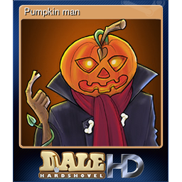 Pumpkin man (Trading Card)