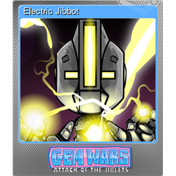 Electric Jibbot (Foil Trading Card)