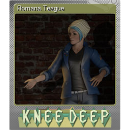 Romana Teague (Foil Trading Card)