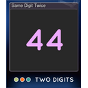 Same Digit Twice