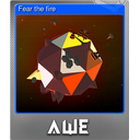 Fear the fire (Foil)