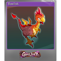 Basilisk (Foil Trading Card)