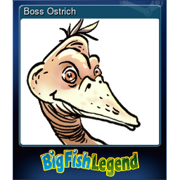 Boss Ostrich (Trading Card)