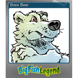 Boss Bear (Foil Trading Card)