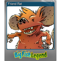 Friend Rat (Foil Trading Card)