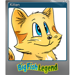 Kitten (Foil Trading Card)