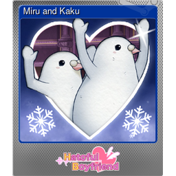 Miru and Kaku (Foil Trading Card)