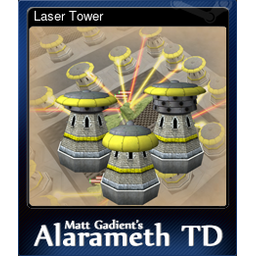 Laser Tower (Trading Card)