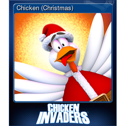 Chicken (Christmas) (Trading Card)