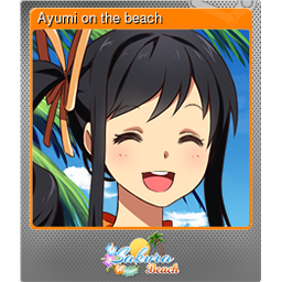 Ayumi on the beach (Foil)