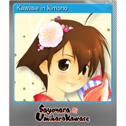 Kawase in kimono (Foil)