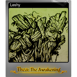 Leshy (Foil Trading Card)
