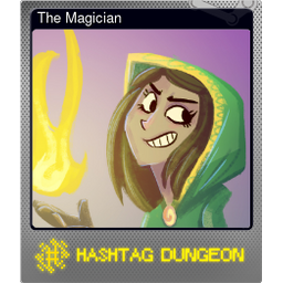 The Magician (Foil Trading Card)