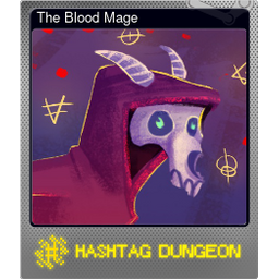 The Blood Mage (Foil Trading Card)