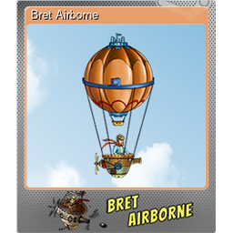 Bret Airborne (Foil Trading Card)