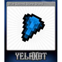 Blue Sacred Stone Shard