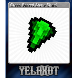 Green Sacred Stone Shard