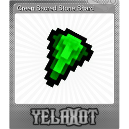 Green Sacred Stone Shard (Foil)