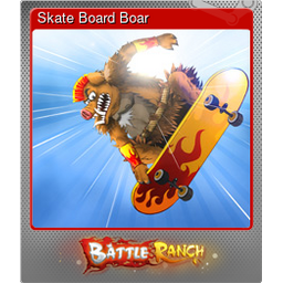 Skate Board Boar (Foil)
