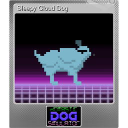 Sleepy Cloud Dog (Foil)
