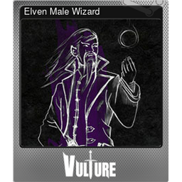 Elven Male Wizard (Foil)
