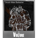 Orcish Male Barbarian (Foil)