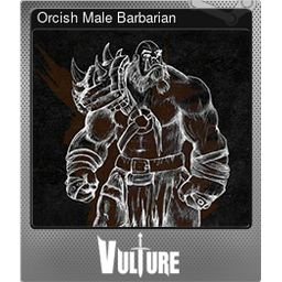 Orcish Male Barbarian (Foil)