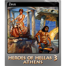 Zeus (Foil Trading Card)