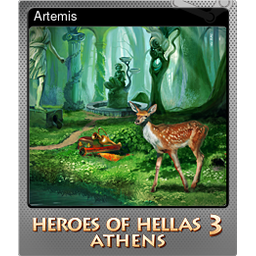 Artemis (Foil Trading Card)