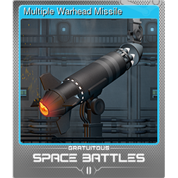 Multiple Warhead Missile (Foil)