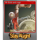 Mr Bulb and cogs (Foil)