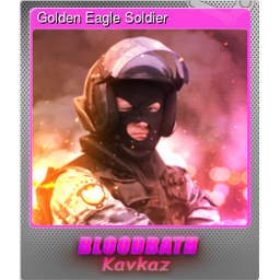 Golden Eagle Soldier (Foil Trading Card)