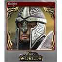 Knight (Foil Trading Card)
