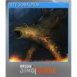 STEGOSAURUS (Foil)