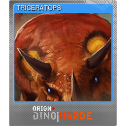 TRICERATOPS (Foil)