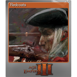 Redcoats (Foil Trading Card)