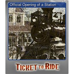 Official Opening of a Station (Foil)